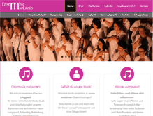 Tablet Screenshot of ensemble-marcanto.de